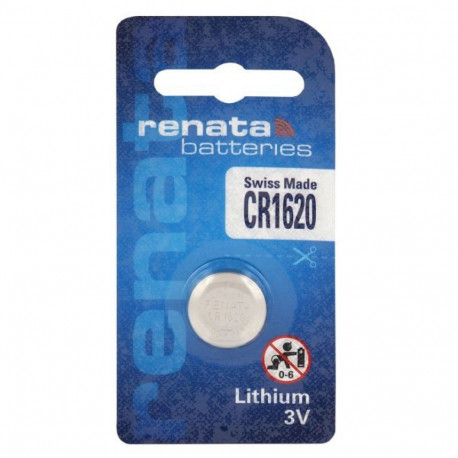 Renata CR1620 batteries 1 pc.