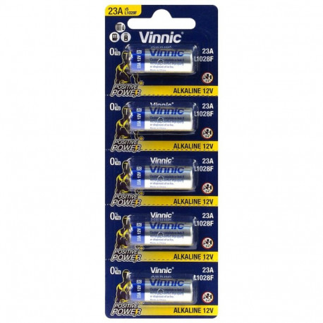 Vinnic 23A L1028 batteries 5 pcs.