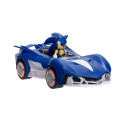 SONIC 6,5 cm figure and pull back car
