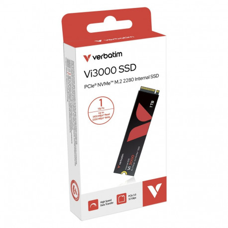 "M.2 1TB Verbatim interne SSD PCIe 3.0 2280 Vi3000"