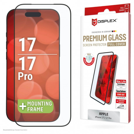 "DISPLEX Premium Glas (Full Cover) fr Apple iPhone 17"
