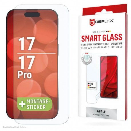 DISPLEX kaitseklaas Apple iPhone 17/17 Pro jaoks