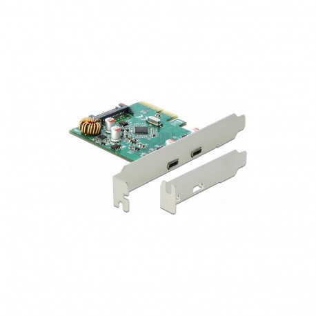 "PCI Express x4 Karte zu 2 x extern USB 10 Gbps USB Type-C™ Buchse"