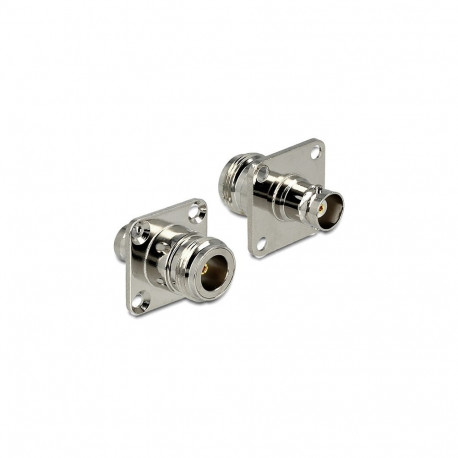 "DELOCK Adapter N Buchse > BNC Buchse zum Einbau"