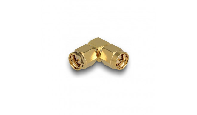 "DELOCK Adapter SMA Stecker zu SMA Stecker 90"