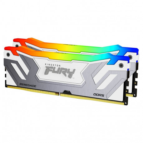 Kingston 48GB 8400MT/s DDR5 CL40 CUDIMM 2-osaline komplekt FURY Renegade RGB valge XMP