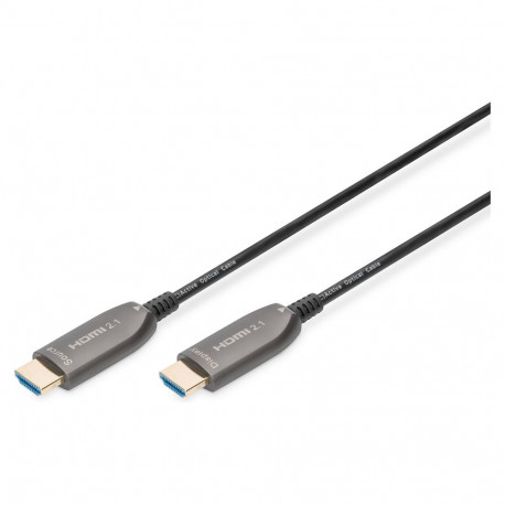 Digitus HDMI AOC hübriid fiiberoptiline kaabel UHD 8K 20m must