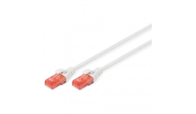 "DIGITUS CAT 6 U/UTP Patchkabel - LSZH, 0,5m, weiß"