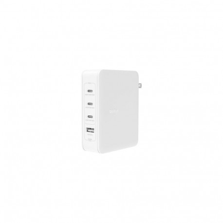 "Belkin 140 Watt 4-Port GaN Ladegerät mit UK, EU, US Stecker"