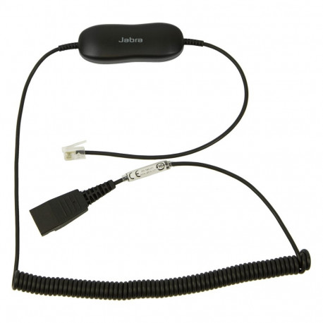 "Jabra GN 1216 Anschlusskabel SmartCord QD auf RJ9 spiral"