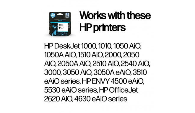 HP 301 CH561EE must tint