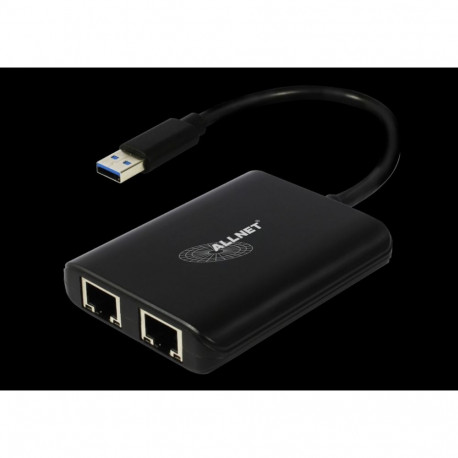 ALLNET USB 3.0 Typ-A võrguadapter 2x + 1x USB 3.0 jaotur ALL-NC-2G-102-USB-A ALLTRAVEL*