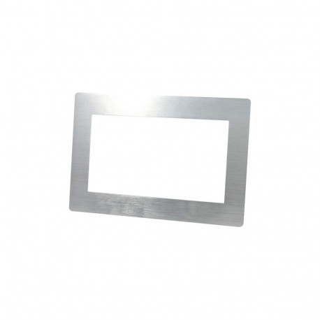 "ALLNET Touch Display Tablet 14 Zoll zbh. Blende für Einbaurahmen Silber Breit"