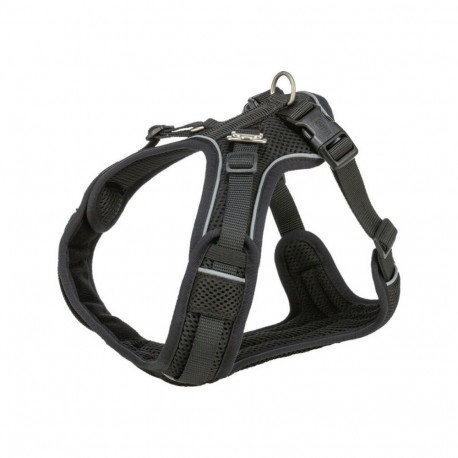 Dog Harness Trixie Premium FlexMesh Black M