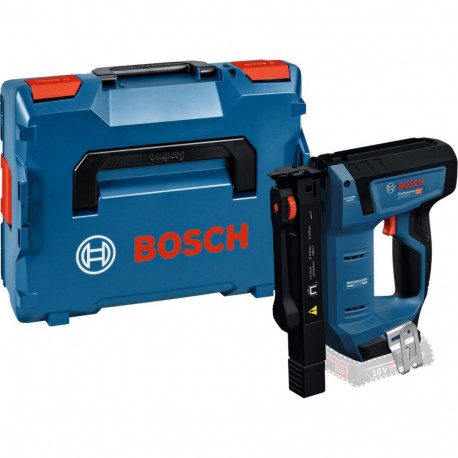 Akutoitega puuklambripüstol GTH 18V-14 Professional solo ilma akuta ja laadijata L-BOXX-is, sinine/m
