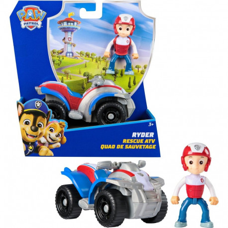 Paw Patrol - Rettungs-Quad mit Ryder Spielfigur