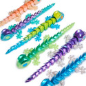 Spinmaster CrystaLynx Gecko (assorted item, one figure)