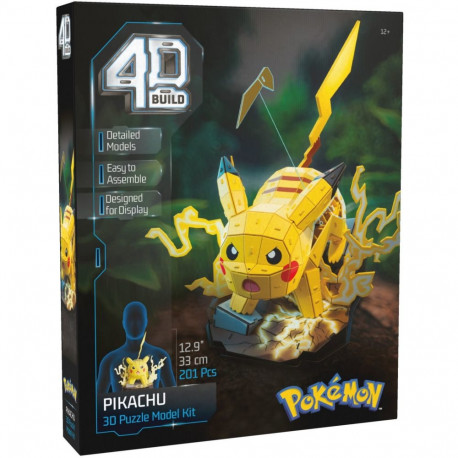 Spinmaster 4D Build - Pokémon Pikachu