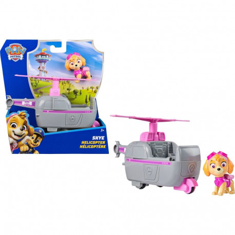 Paw Patrol helikopter koos Skye mängufiguriga