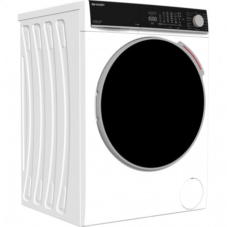 Sharp ES-MNFL814CWA-DE Washing Machine WiFi Advanced Inverter Motor White Black