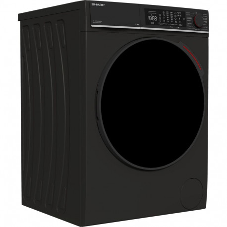Sharp ES-MNFL814CMA-DE Washing Machine WiFi Advanced Inverter Motor Matte Black