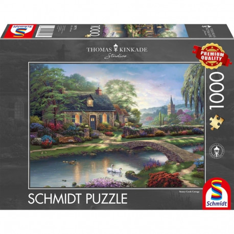 Schmidt Spiele Thomas Kinkade Studios: Stoney Creek Cottage (1000 pieces)