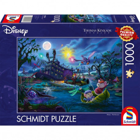 Thomas Kinkade Studios: Disney - The Rescuers (1000 Teile)