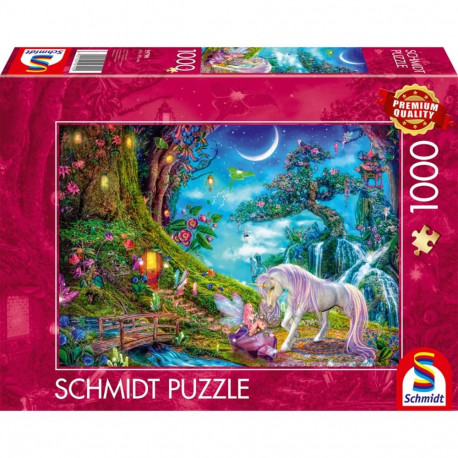 Wo sich Einhorn und Elfe gute Nacht sagen (1000 Teile)