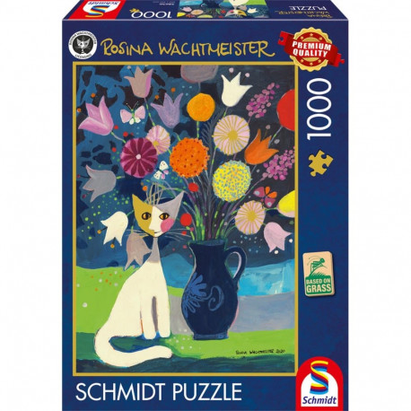 Schmidt Spiele Rosina Wachtmeister: White Cat (1000 pieces)