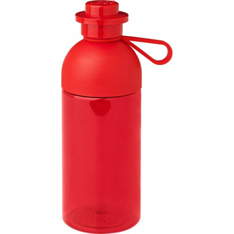 Room Copenhagen LEGO drinking bottle 0.5 liters (red/transparent)