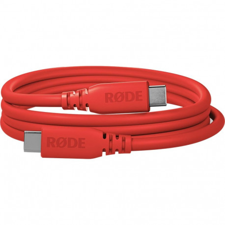 USB 3.2 Gen1 kaabel SC27-R USB-C pistik > USB-C pistik 2m PD, punane