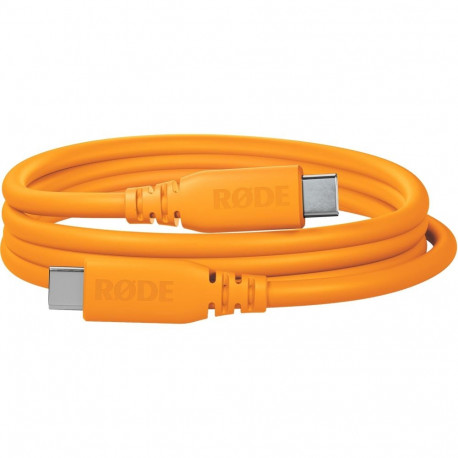 USB 3.2 Gen1 kaabel SC27-O USB-C pistik > USB-C pistik 2m PD, oranž