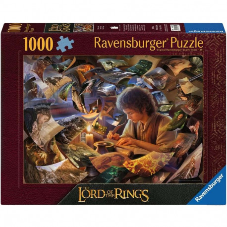 Puzzle The Lord of the Rings - Frodo's Reise (1000 Teile)