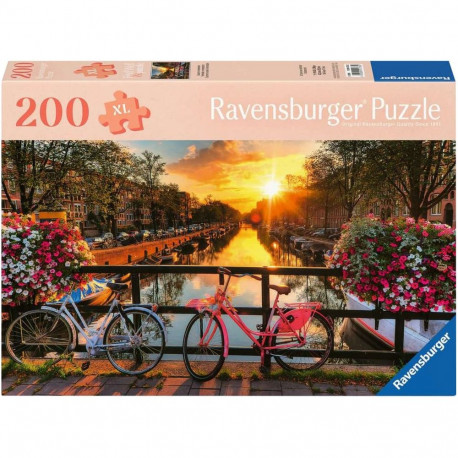 Feel Well & Puzzle pusle 200-osaline jalgrattad Amsterdamis
