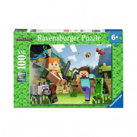 Minecraft lastepusle Steve ja Alex (100 Teile)