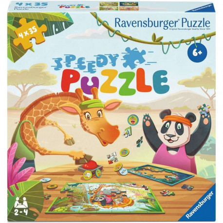 Kinderpuzzle - Speedy Puzzle (3x 35 Teile)