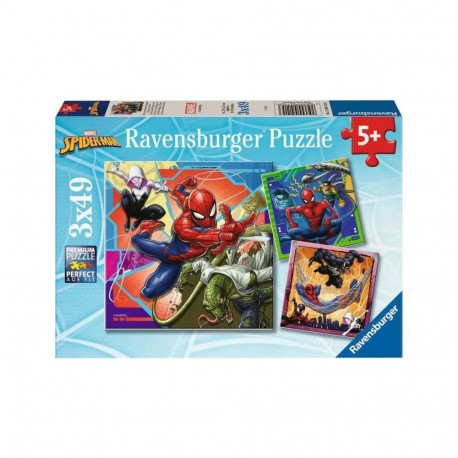 Ravensburger children's puzzle Marvel Spider-Man (3x 49 pieces)