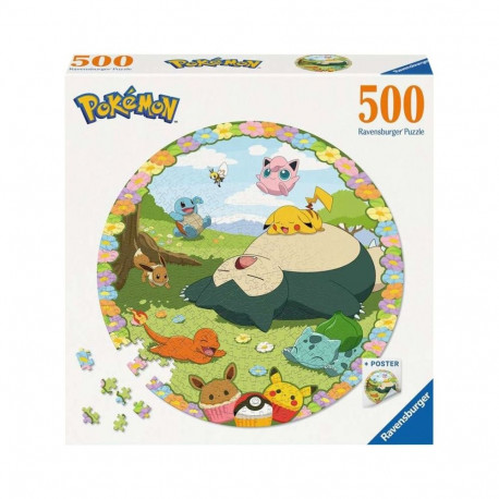 Ravensburger Puzzle Flowery Pokémons (500 pieces)