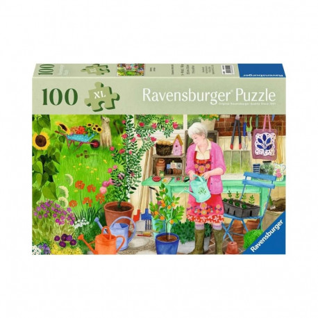 Feel Well & Puzzle - Gartenarbeit (100 Teile)