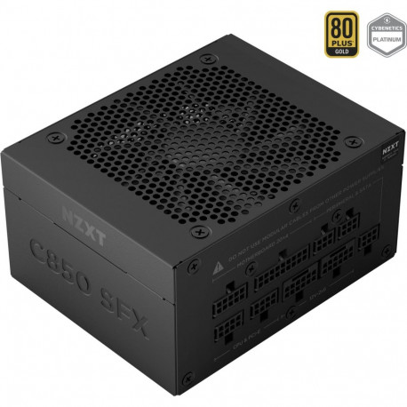 NZXT C850 SFX Black (black, 1x 12-pin high power GPU, 3x PCIe, cable management, 850 watts)