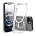 Nevox StyleShell SHOCKFlex Transparent Case MagSafe Compatible for iPhone 16e