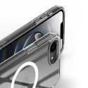 Nevox StyleShell SHOCKFlex Transparent Case MagSafe Compatible for iPhone 16e