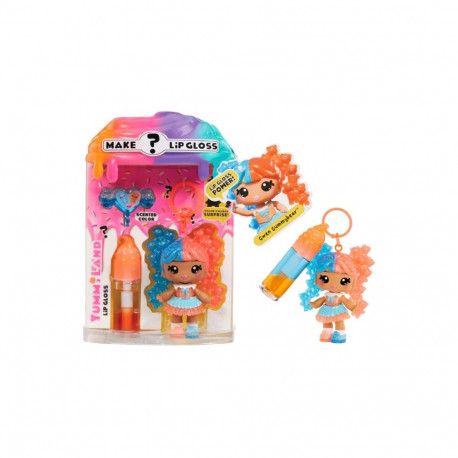 MGA Entertainment Yummiland Lip Gloss Doll: Mystery Color Change - Gwen Gummybear