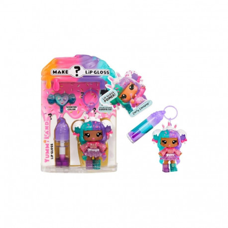 Yummiland nukk värvi muutuv huuleläikega Carly Cakepop
