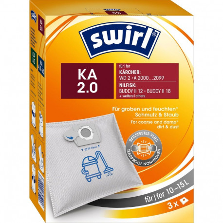 Kärcher/ Nilfisk tolmukotid KA 2.0 10-15Liter