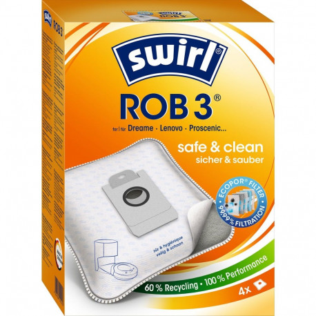 Staubsaugerbeutel ROB 3 MicroPor (Dreame/Eufy)