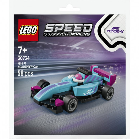 Speed Champions miniauto 30734 F1 akadeemia polükott