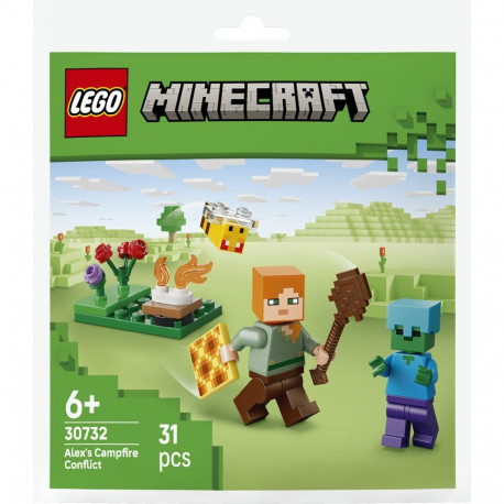 LEGO 30732 Minecraft Alex Encounter at the Campfire (Polybag)