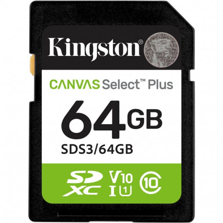 Canvas Select Plus 64 GB SDXC (UHS-I U1, Class 10, V10)