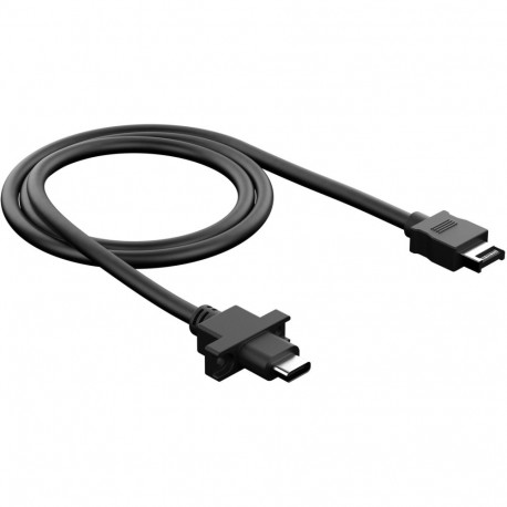 USB 3.2 Gen 2 Adapter, USB Key-A Header > USB-C, Model D (schwarz, 67cm)